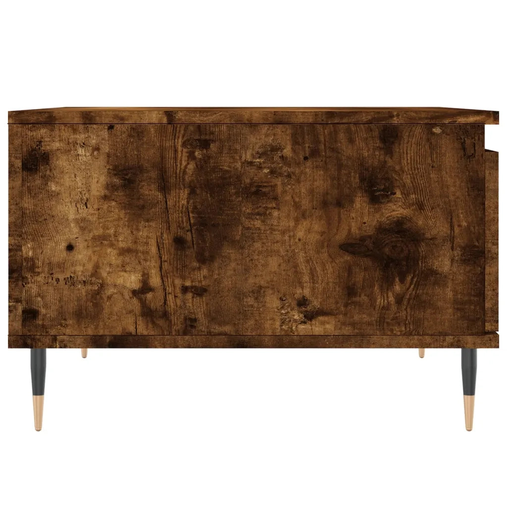 Tavolino da salotto | Tavolino da caff¨¨ | Tavolino da Soggiorno Rovere Fumo 55x55x36,5 cm Legno Multistrato