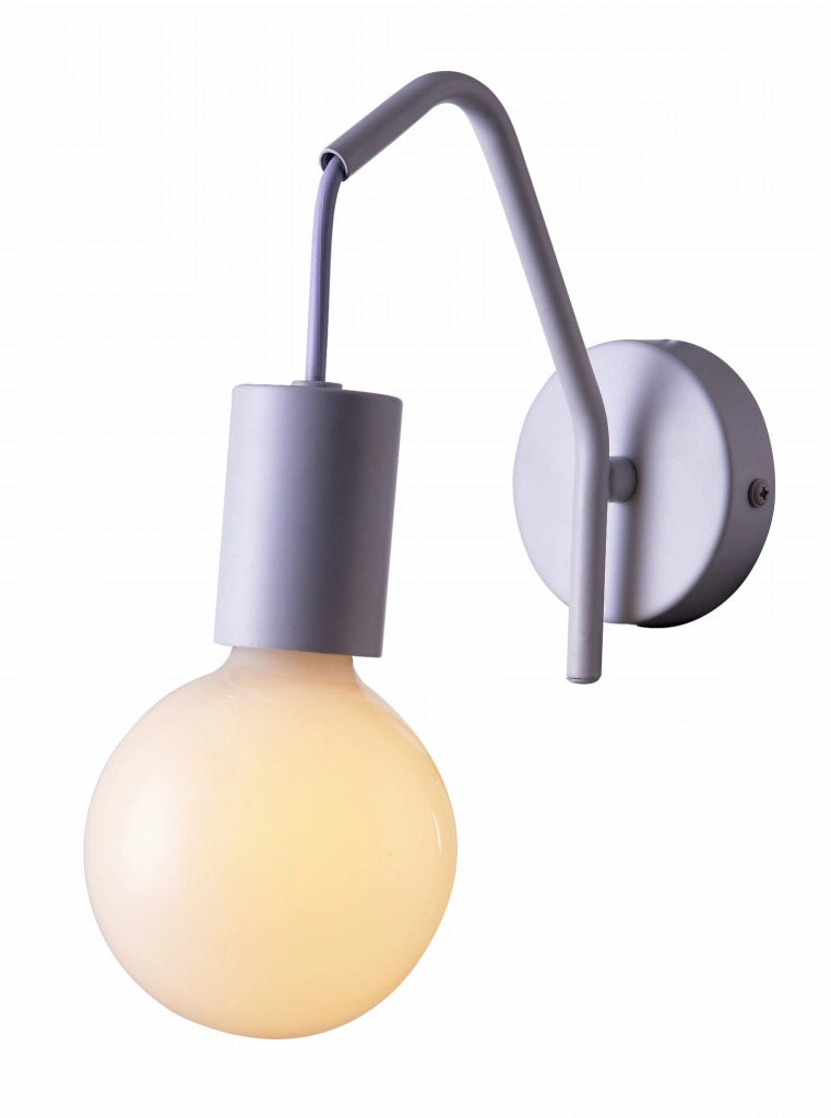 Applique Candellux Basso 21-70982 bianca E27 metallo loft