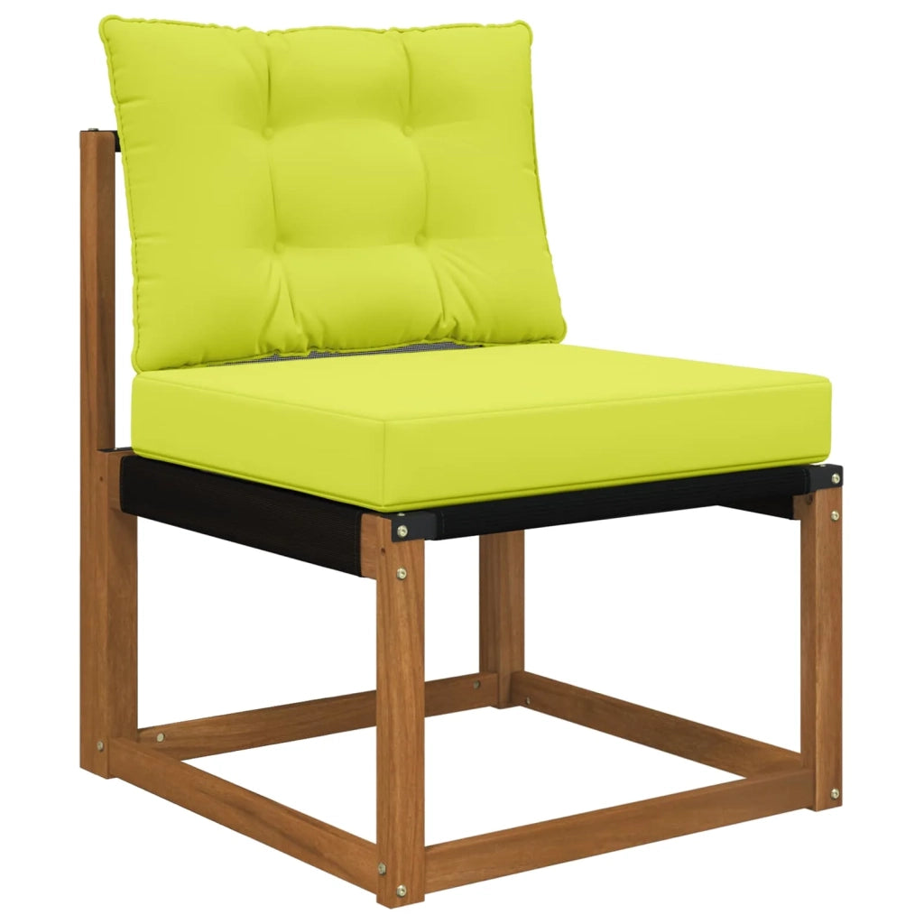 Cuscino per divano da esterno 2 pcs Verde Poliestere 900783