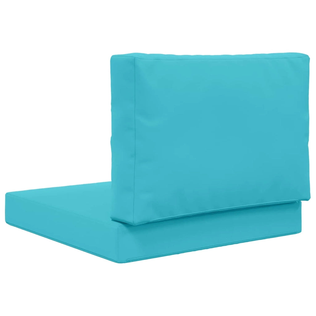 Cuscino per divano da esterno 2 pcs Turchese Poliestere