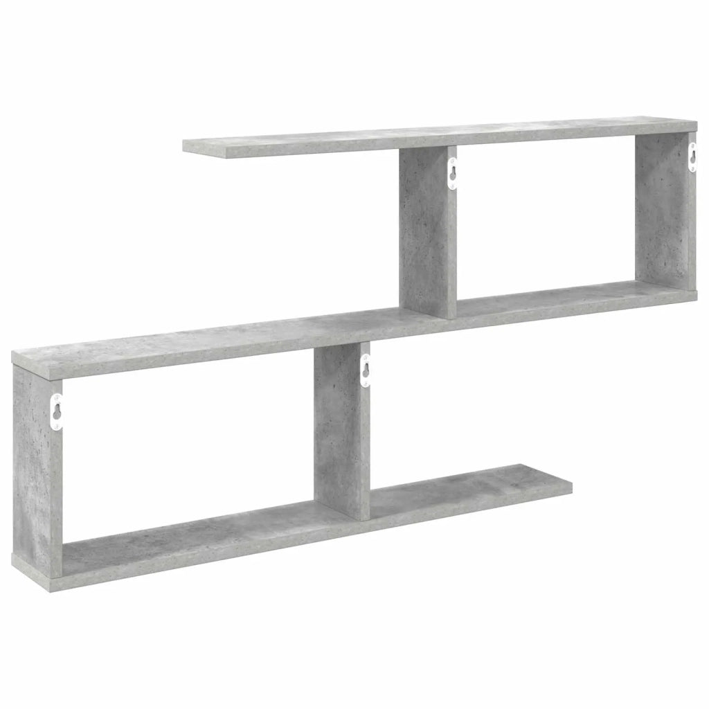 Scaffale da parete Grigio Cemento 100 x 12 x 50,5 cm 8012271