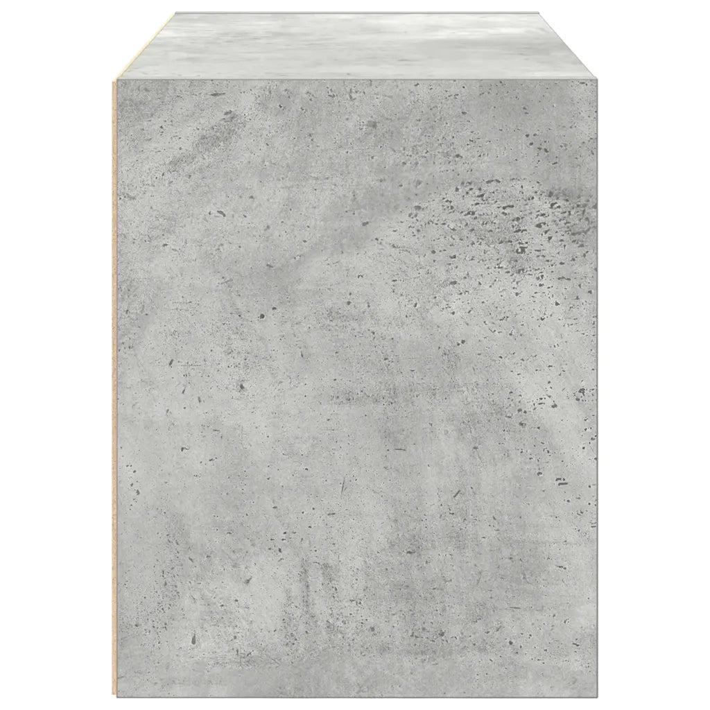 Armadio con 2 Cassetti Grigio Cemento 60x31x40 cm in Truciolato CFW1436423