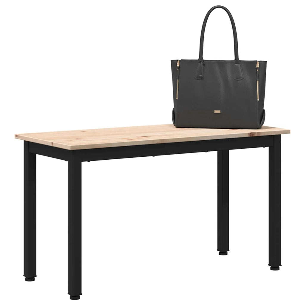 panchina Naturale 80 x 35 x 45 cm Pino massello CFW1606784