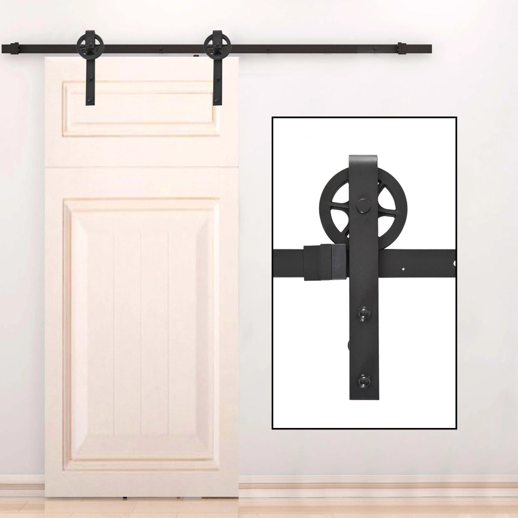 Kit Ante Scorrevoli ¨C zephmum ¨C 200 cm Legno Nero