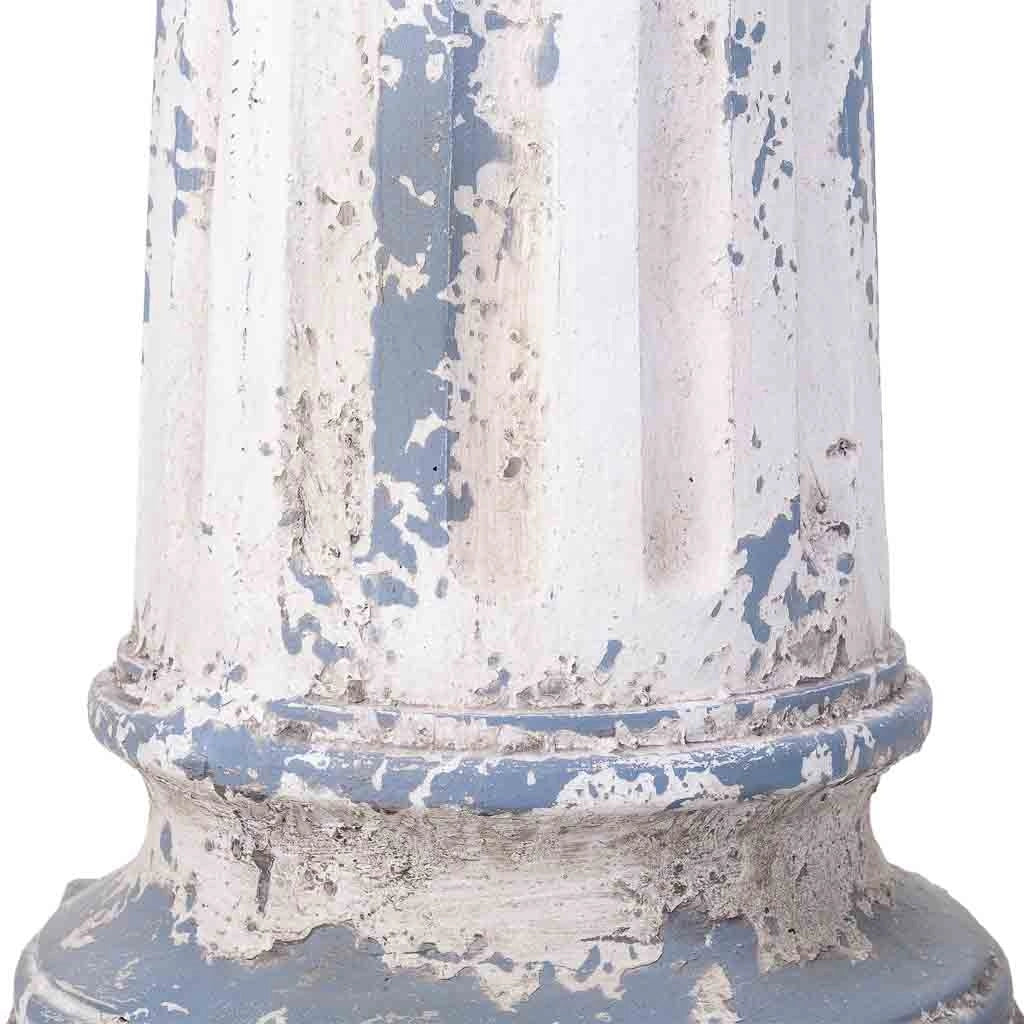 Colonna decorativa color pietra, 29x29x82h cm