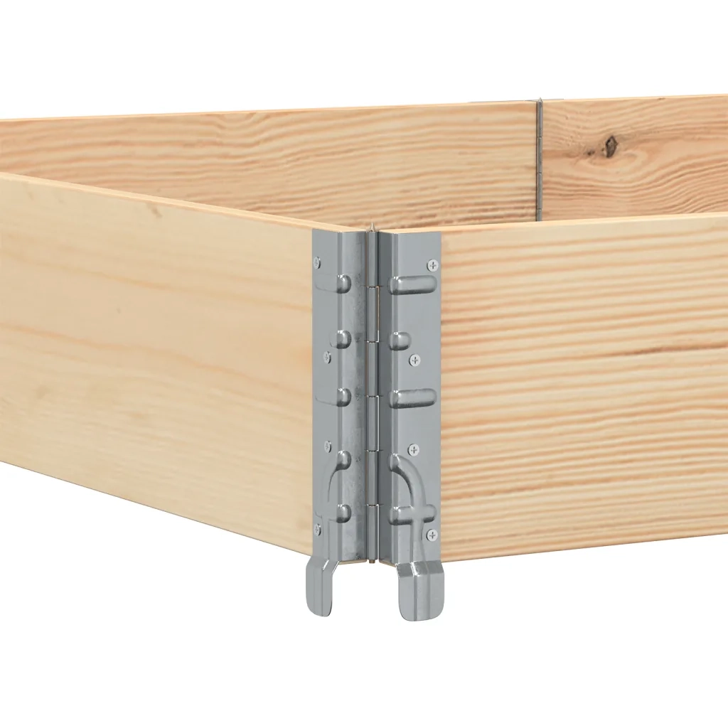 Paretale per Pallet 150x100 cm in Legno Massello di Pino CFW6006843