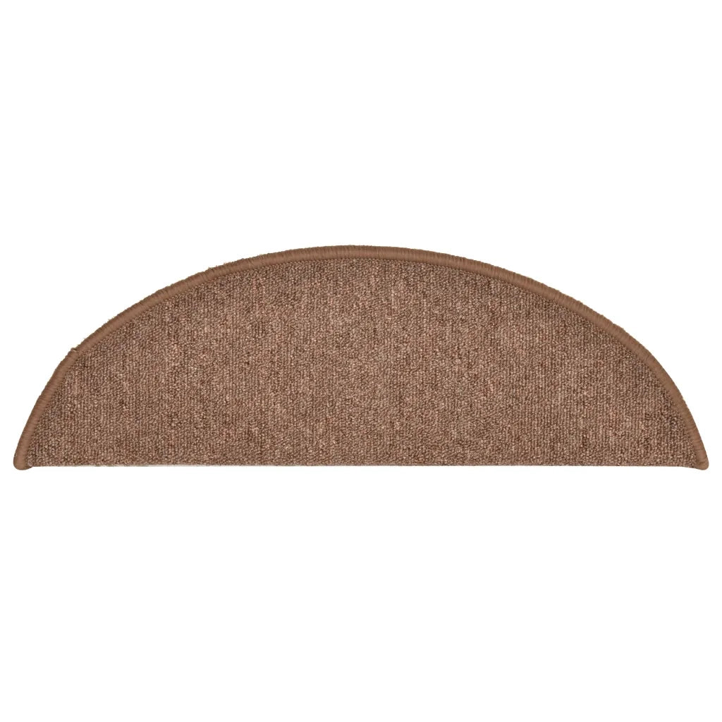 Tappetini per Scale 15 pz Marroni 56x17x3 cm cod mxl 77107