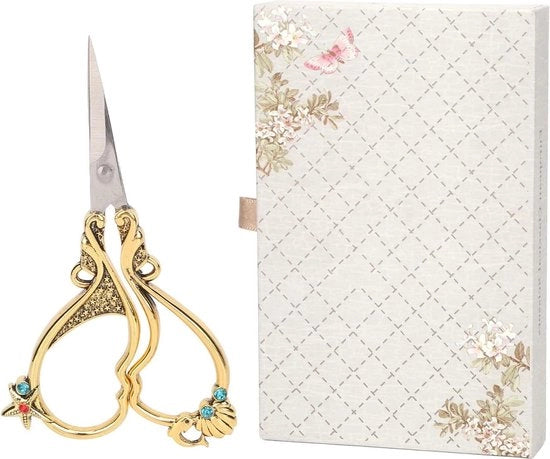 Serra per filo metallica con punta acuminata - Scissor per filo dorato - Tagliatrice a mano per opere d'arte - Manufatti e hobby.
