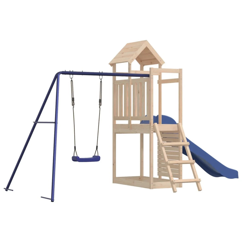 Area giochi esterna 434 x 186 x 214 cm in legno massello di pino 02_0004637
