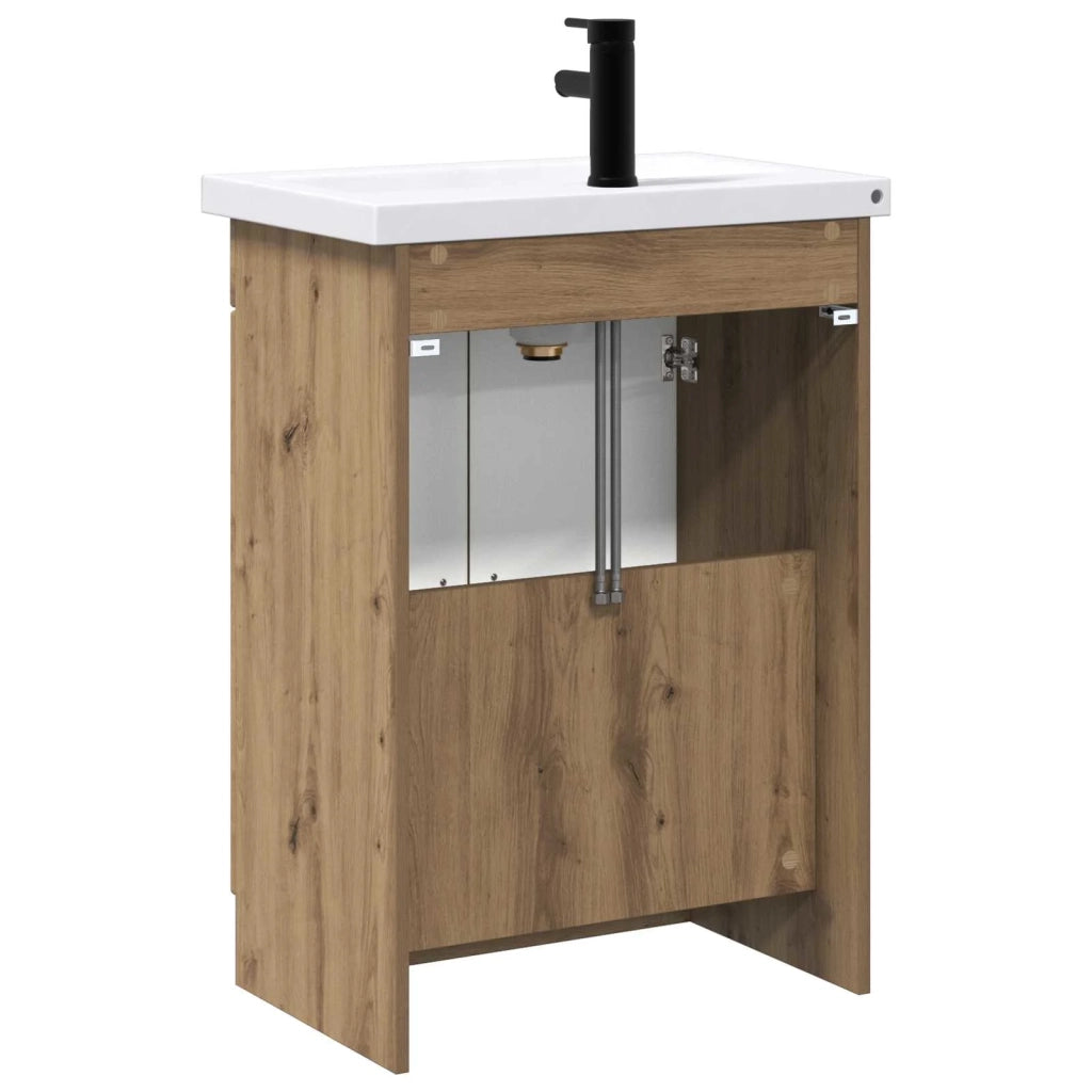 Set di mobili per il bagno Rovere Artigianale 56 x 37,5 x 81 cm 3404173