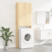 Mobile per Lavatrice Rovere Sonoma 64x25,5x190 cm 808416