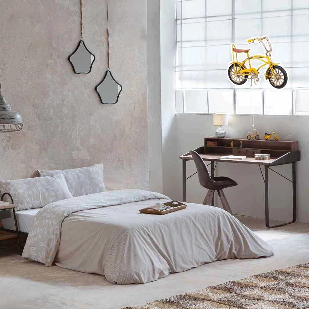 Bicicletta in metallo gialla 16x5x11,5h