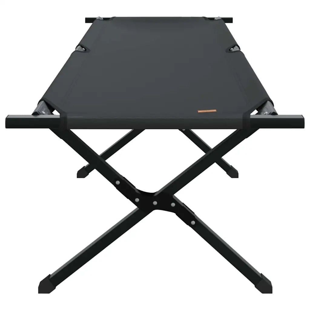 Letto da campeggio pieghevole 2 pz Nero 193 x 69 x 45 cm CFW4689625