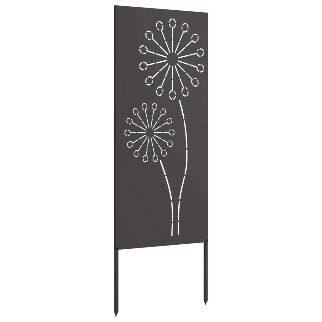Schermo per privacy in giardino Traforo Nero 50 x 140 cm CFW8398737