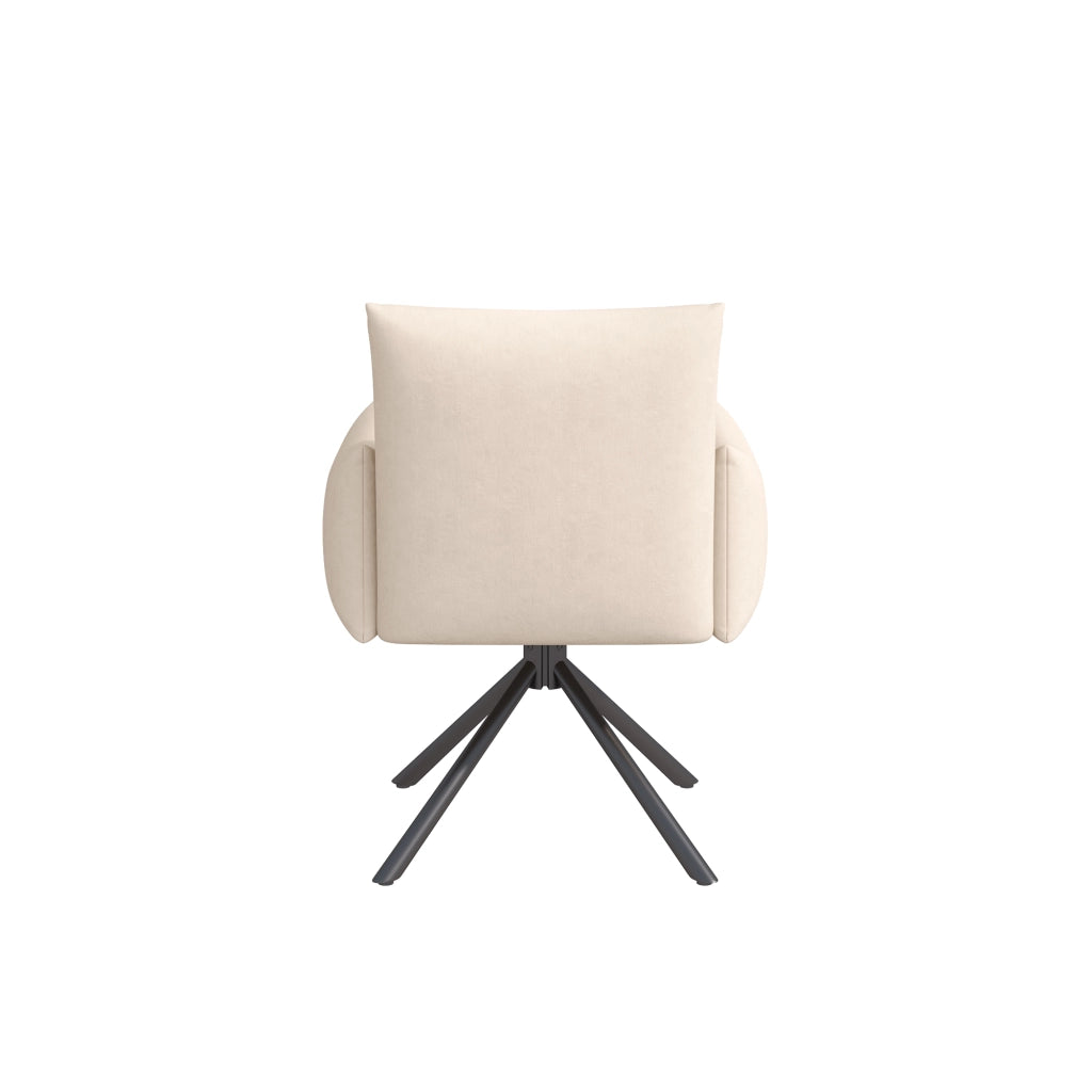 Set da pranzo allungabile con tavolo e sedie, piano bianco in MDF, design moderno