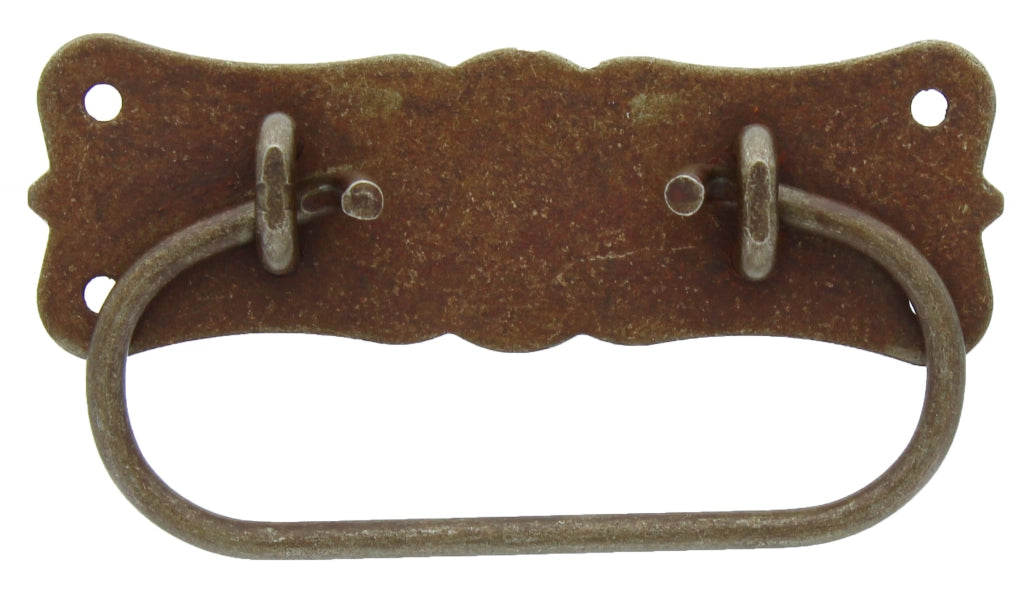 MANIGLIA BAULI 06015 105X55 MM FERRO VECCHIO*- 25,0 pz