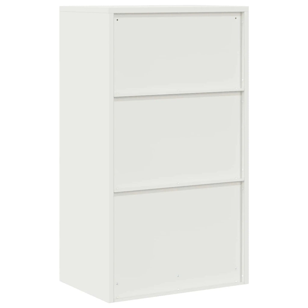 Armadio Bianco 60 x 40 x 105 cm Acciaio 891735