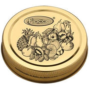 TAPPO X VASO VETRO FIOCCO SOLE - MM 86 CF=PZ 2- 48 confezioni
