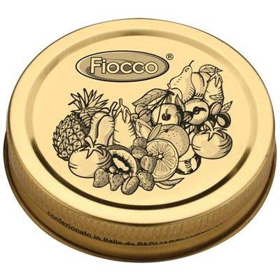 TAPPO X VASO VETRO FIOCCO SOLE - MM 86 CF=PZ 2- 48 confezioni