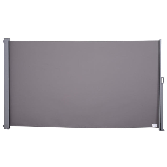 EasyComfort Tenda da Sole Laterale e Avvolgibile (3x1.6m) in Alluminio e Poliestere Imperemabile Anti-UV, per Vento/Privacy