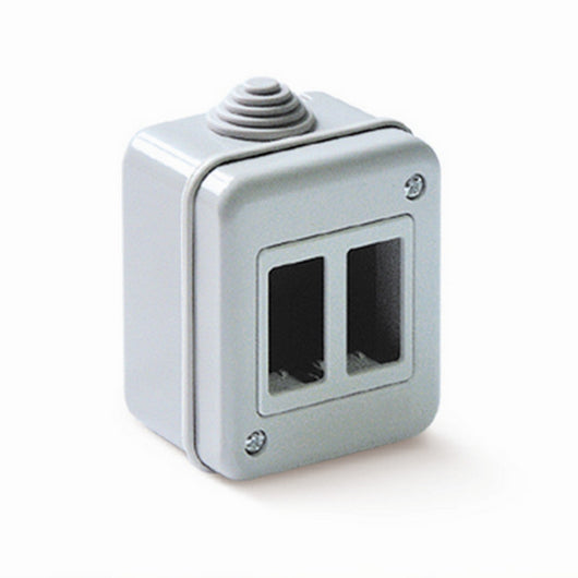 cassetta da parete x interna tondo 2 posti ip40 cod:ferx.84006