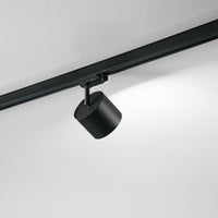 Faretto Moderno Binario Metallo Nero 1 Luce Gx53 Ip20