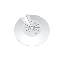 Rosette per termosifone radiatori in alluminio termoarredi 10 pz bianco 8/22 mm