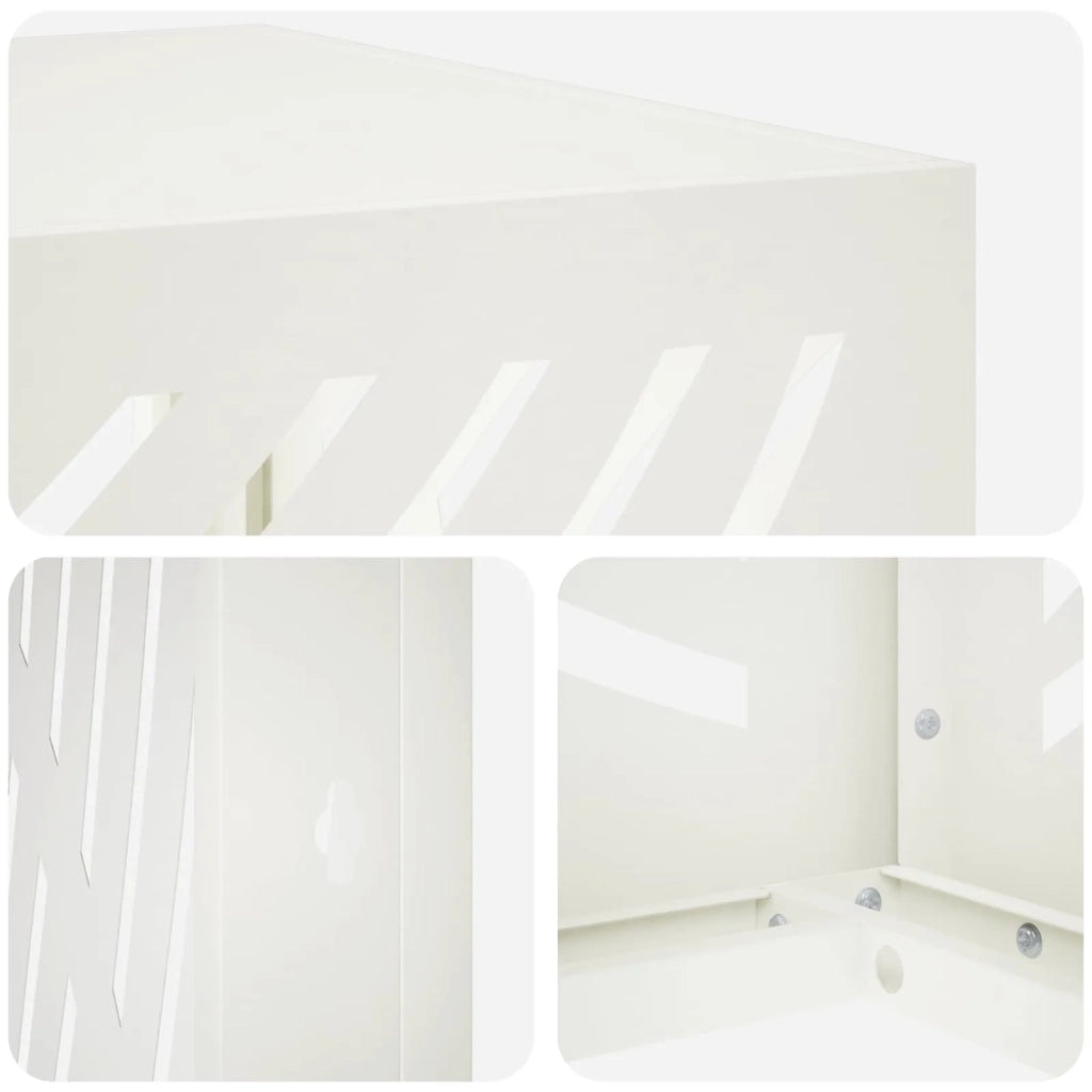 Copertura per condizionatore d'aria Bianco 100 x 50 x 70 cm 8014102