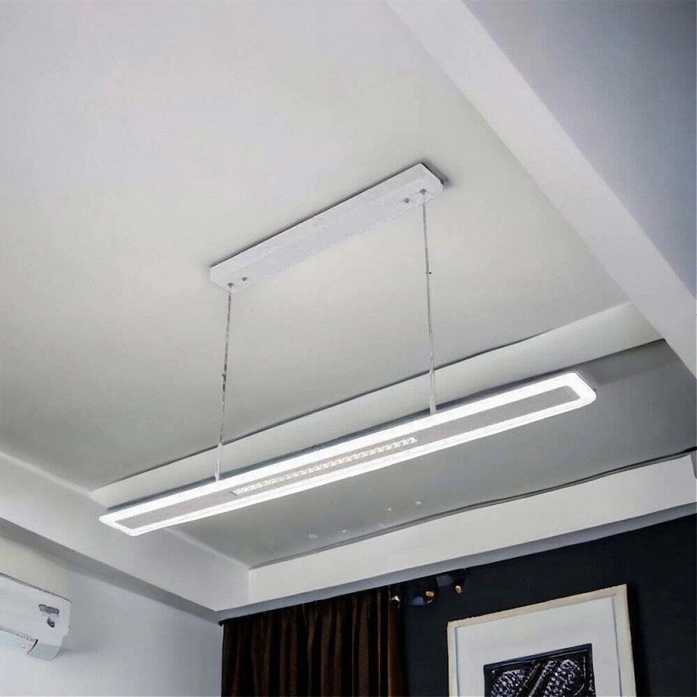 Trade Shop - Lampadario Led 70w A Sospensione Lampada Dimmerabile 3 Colorazioni Di Luce B80-3c -