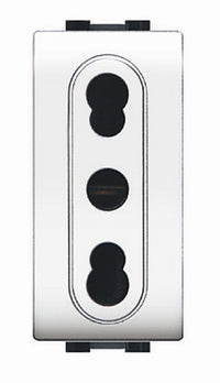 life art.4045wh presa bivalente bianca cod:ferx.84016