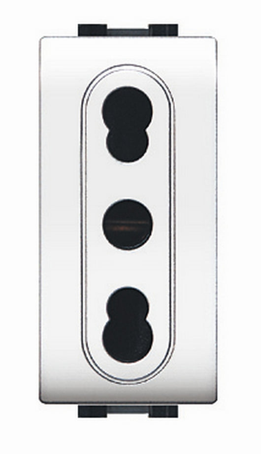 life art.4045wh presa bivalente bianca cod:ferx.84016