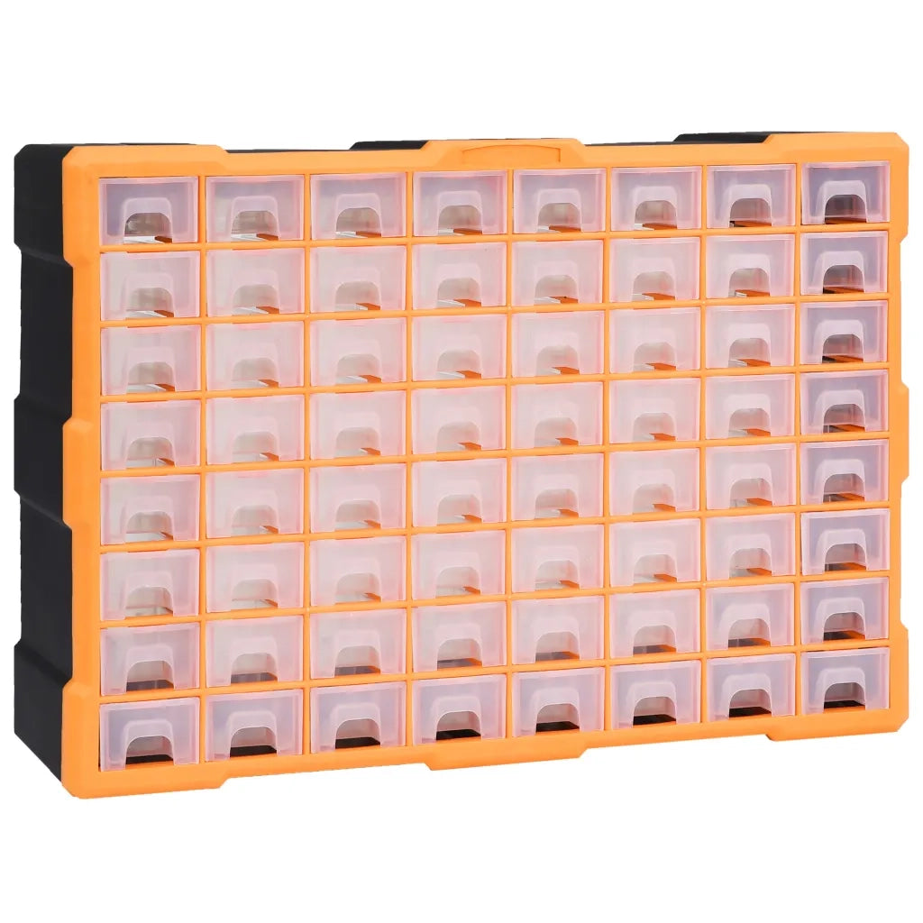 Mobile Contenitore con 64 Cassetti 52x16x37,5 cm cod mxl 11902