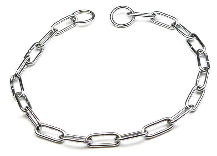 Utilia pet collare cromato strangolo salvapelo mm.500 (6 pezzi) - Utilia Pet