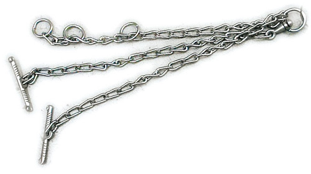 legame per bovini 3 capi uguali  ï filo mm. 6,5 - n¦ 24 cod:ferx.vit10623