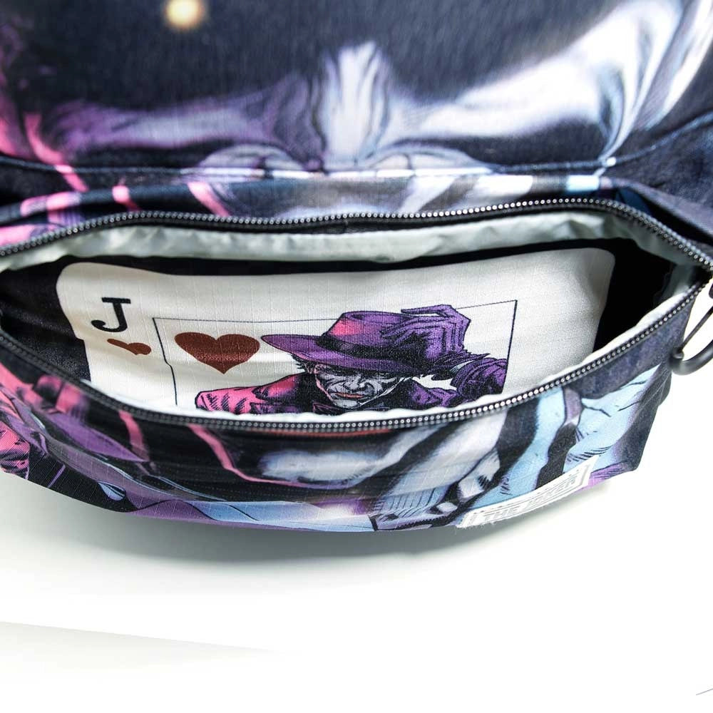 ZAINO  JOKER TEMPO LIBERO SCUOLA  NERO ECO 2.0 JOKER CRAZY - ZENCOCCO