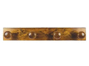 APPENDIABITI IN LEGNO 4 POSTI NOCE  cm.9x59