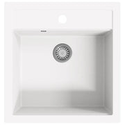 Lavello da Cucina in Granito Vasca Singola Bianco CFW2816520