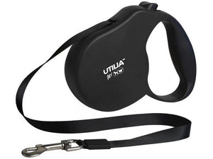 guinzaglio retrattile a nastro small mt. 4 per cani fino a kg. 11 col. nero cod:ferx.vit50237