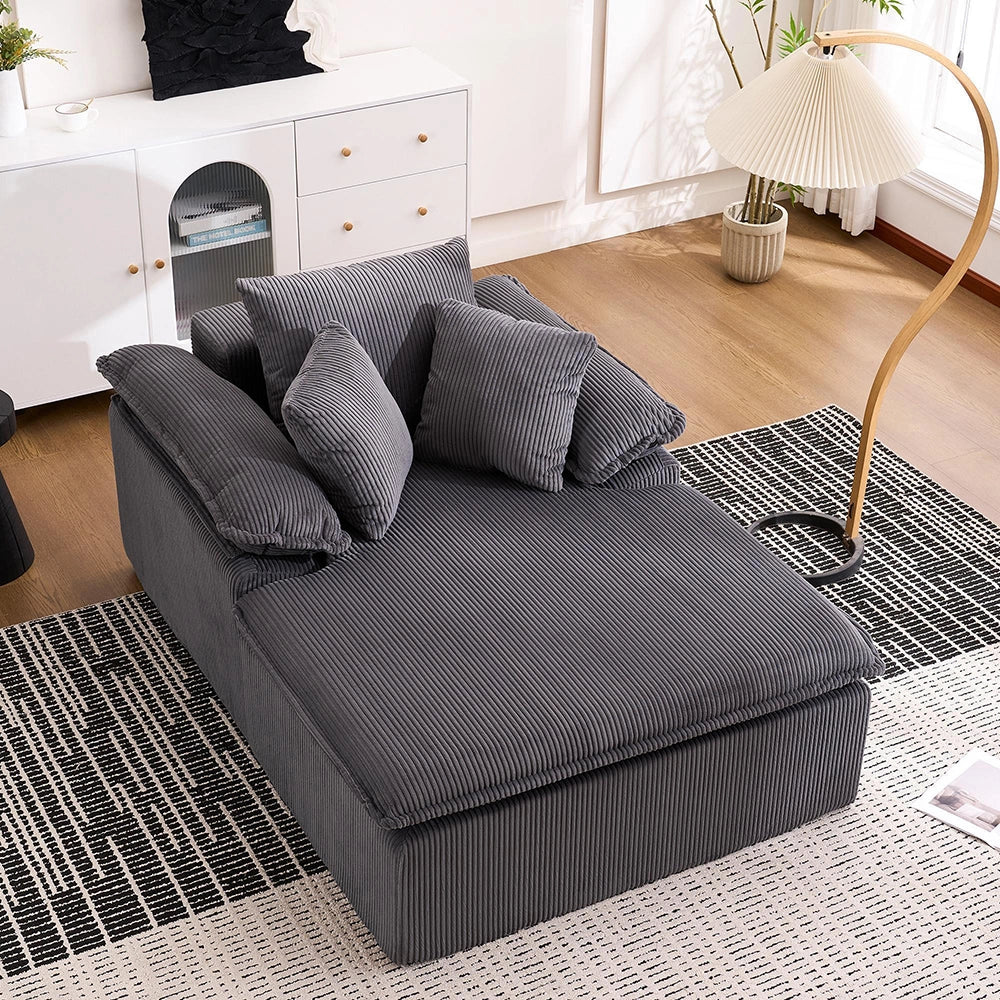 Canap¨¦ inclinabile da 46 cm - Xylo - Design senza telaio per lettura