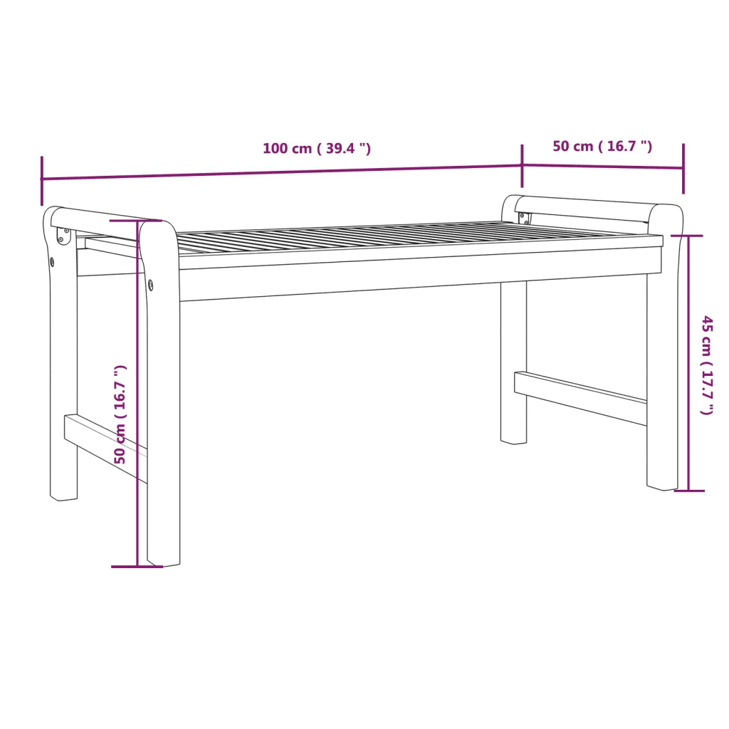 Set Salotto da Giardino 5 pz con Cuscini Legno Massello Acacia 3058101