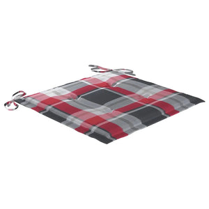 Sedie da Giardino con Cuscini 4 pz in Legno Massello di Teak cod mxl 8660