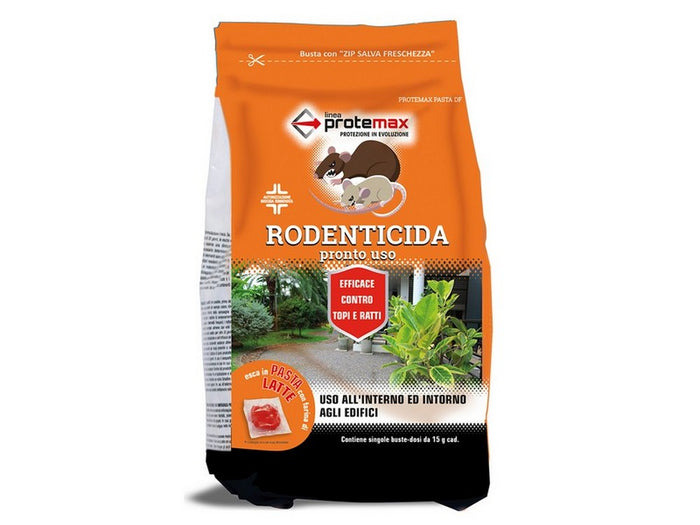 esca topicida in pasta rossa 1 busta kg. 1,53 (buste dosi da gr. 15) cod:ferx.vit46145