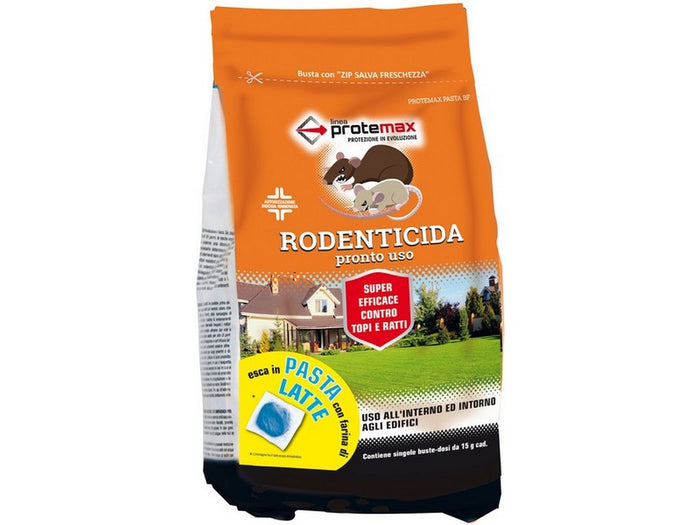 esca topicida in pasta blu 1 busta kg. 1,53 (buste dosi da gr. 15) cod:ferx.vit54011