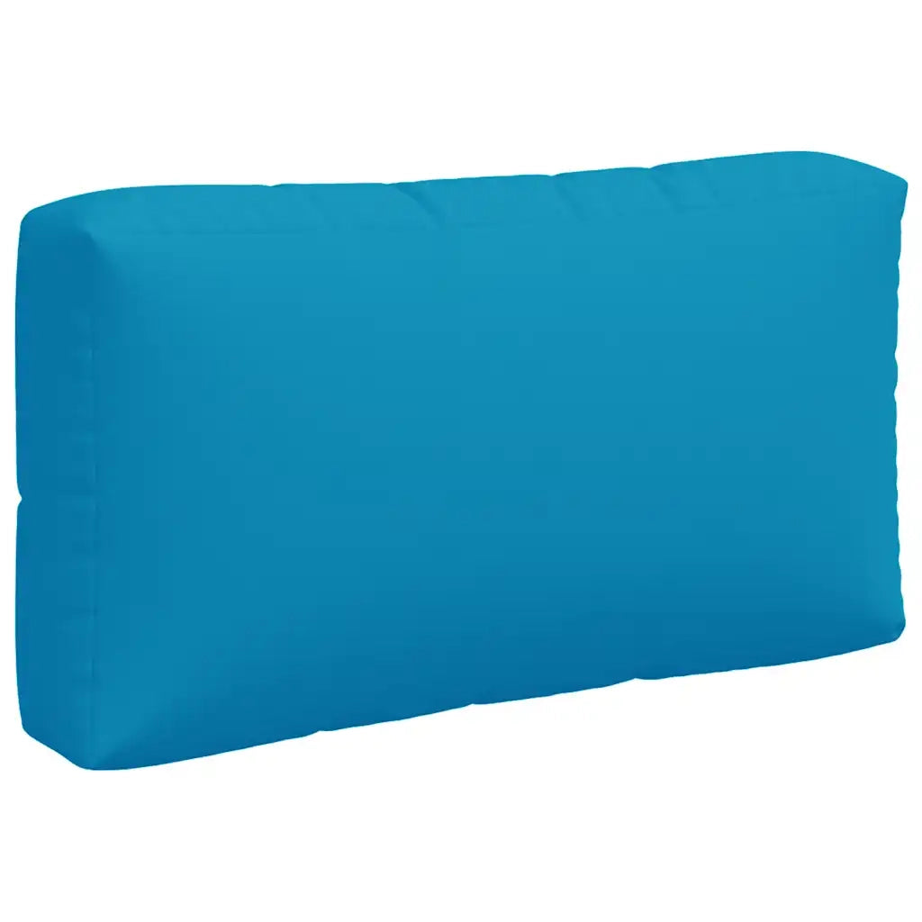 vidaXL Cuscini per Pallet 3 pz Azzurro in Tessuto