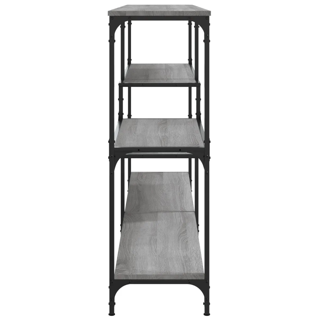 Tavolo Consolle | Tavolo d'Ingresso Grigio Sonoma 160x32x95 cm in Legno Multistrato
