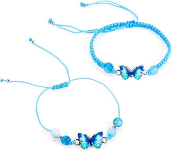 Armband in nylon con lacci con nodi a scacchiera per amicizia, set di fili per creare gioielli