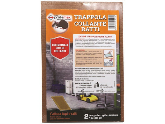 trappola tavoletta topi maxy blister pz.2 cm.19x28 cod:ferx.vit37188