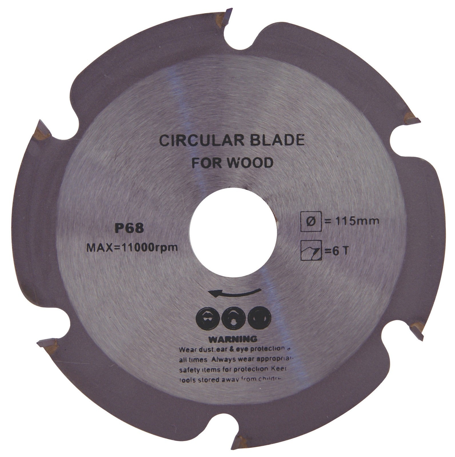 disco per legno mm 115x2x22,2 cod:ferx.84047