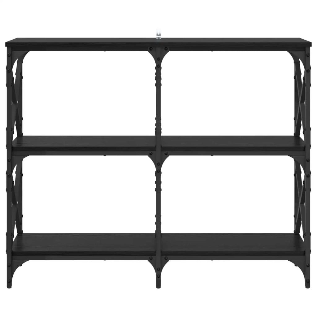 Tavolo consolle Rovere Nero 100 x 28 x 80,5 cm