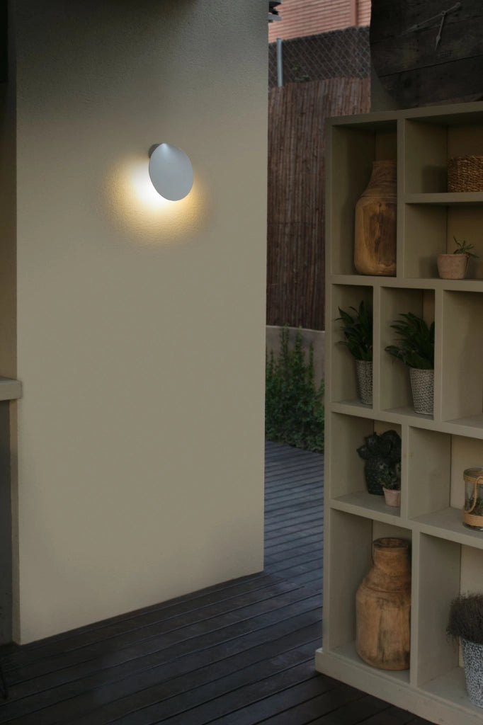 LOTUS, Lampada a Muro per Esterni, Faro Barcelona
